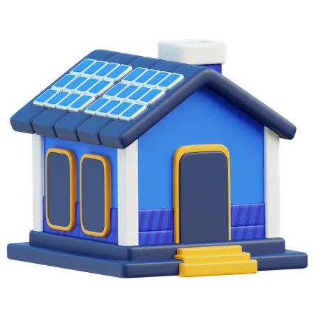 Eco House  3D Icon
