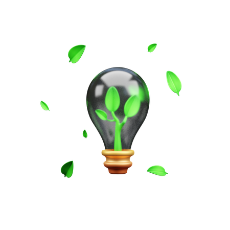 Eco Idea  3D Icon