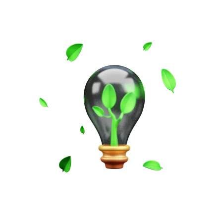 Eco Idea  3D Icon