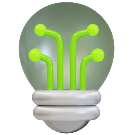 Eco Idea  3D Icon