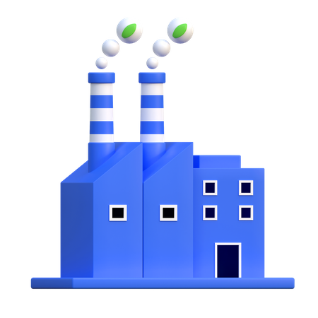 Eco Industry  3D Icon