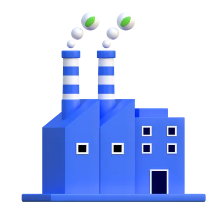 Eco Industry  3D Icon