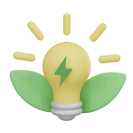 Eco Innovation  3D Icon