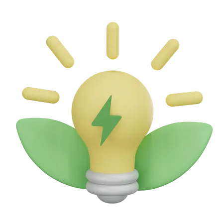Eco Innovation  3D Icon