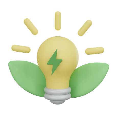 Eco Innovation  3D Icon