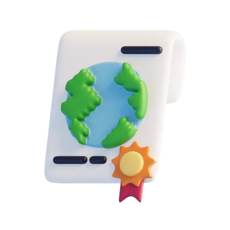 Eco Law  3D Icon