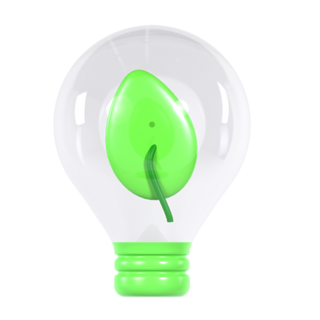 Eco Light  3D Icon