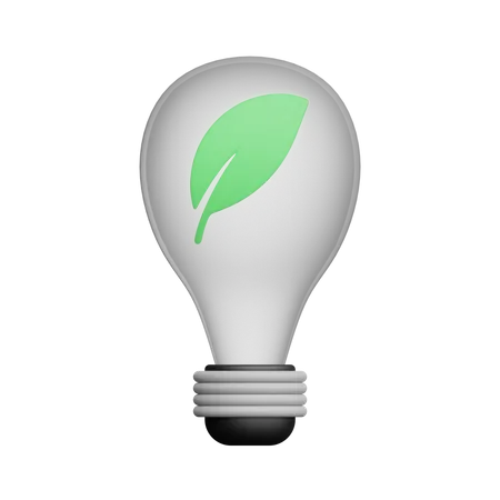 Eco Light  3D Icon
