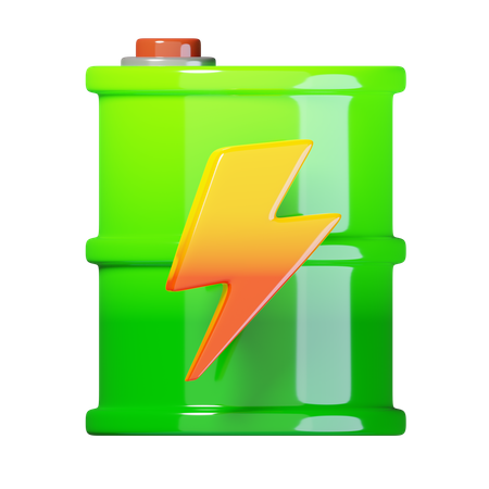 Eco Oil  3D Icon