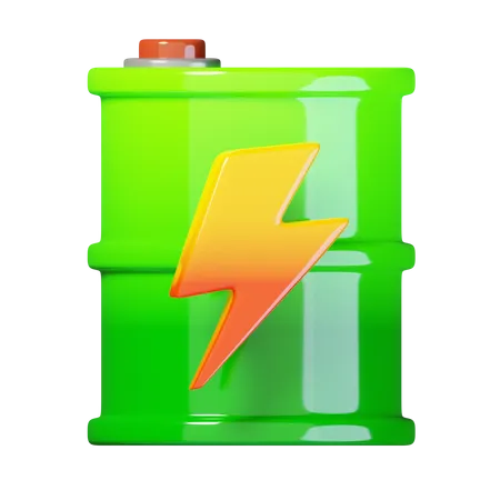 Eco Oil  3D Icon