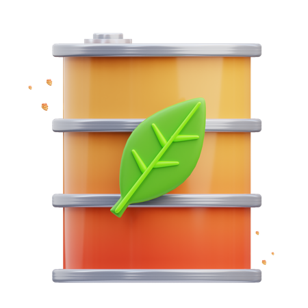 Eco Oil  3D Icon