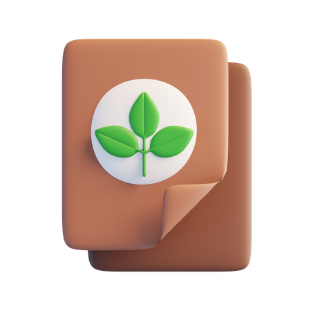 Eco Paper  3D Icon