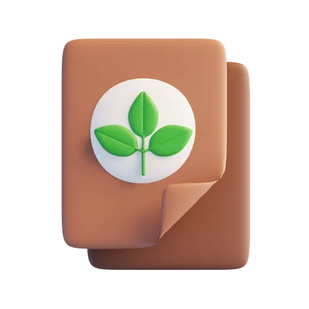 Eco Paper  3D Icon