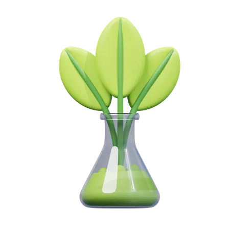 Eco Plant  3D Icon