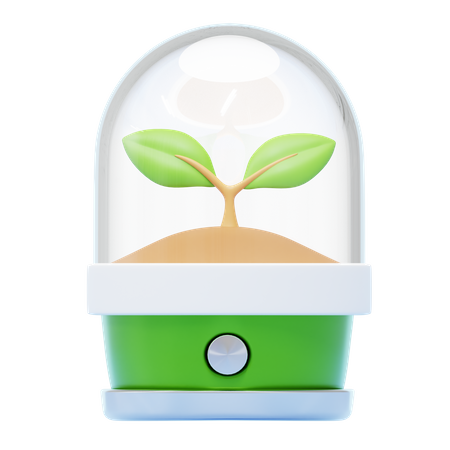 Eco Plant  3D Icon