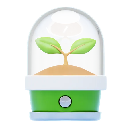 Eco Plant 3D Icon