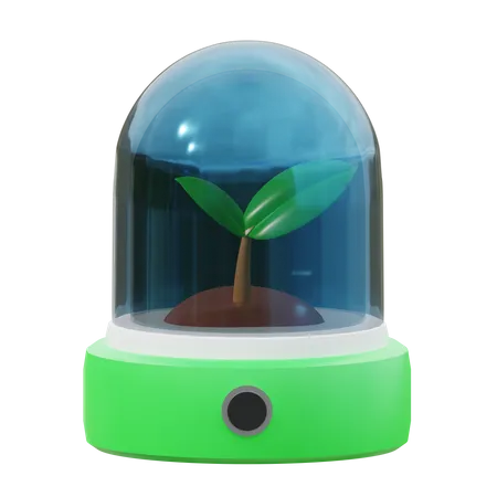 Eco plant  3D Icon