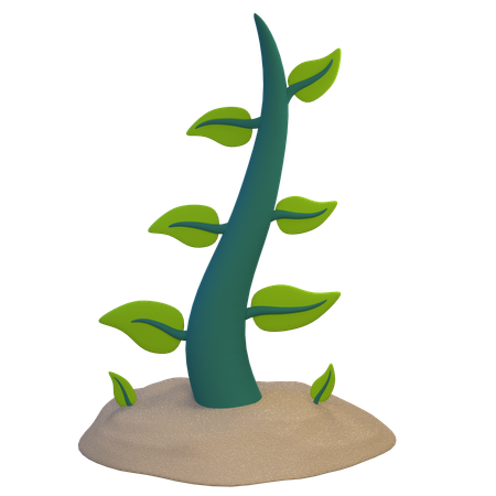 Plante écologique  3D Icon