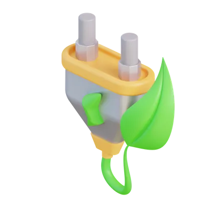 3 D Illustration Of Charging Plan 3D Icon