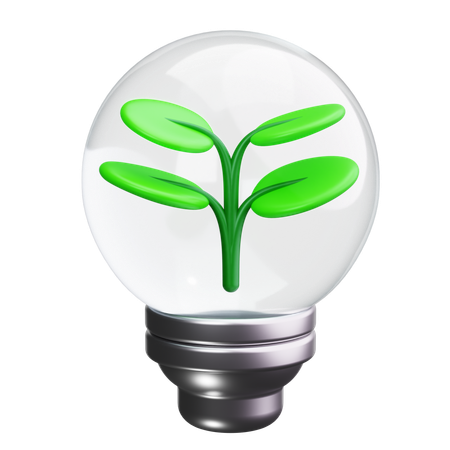 Energía ecológica  3D Icon