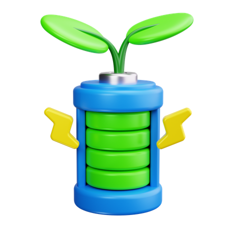 Eco Power  3D Icon