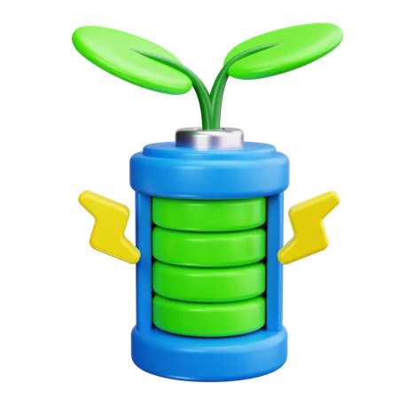 Eco Power  3D Icon