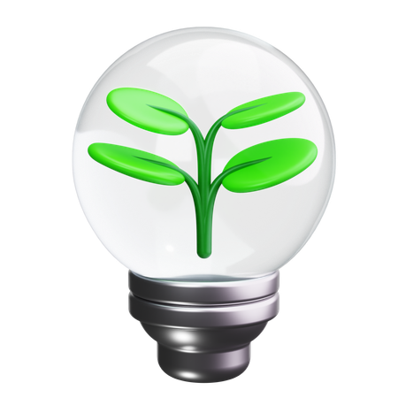 Eco Power  3D Icon