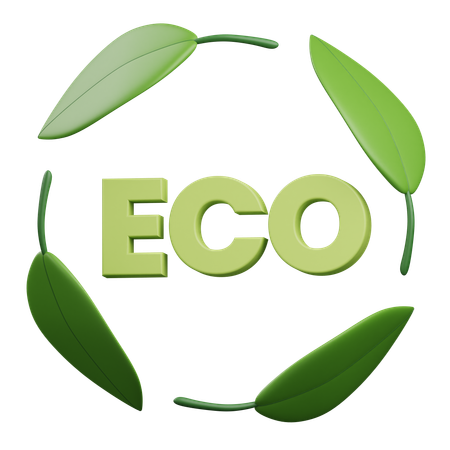 Produit écologique  3D Icon