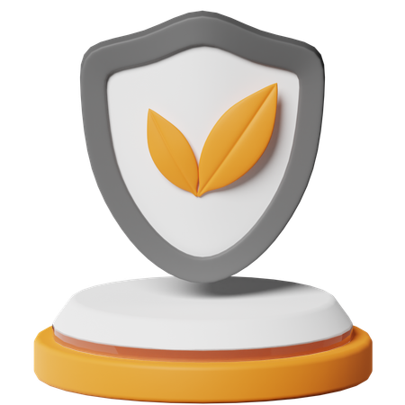 Eco Protection  3D Icon