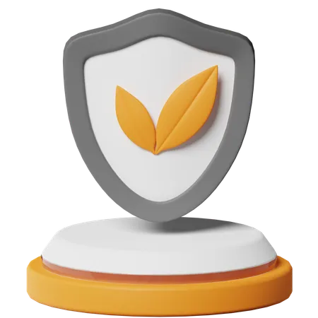 Eco Protection  3D Icon