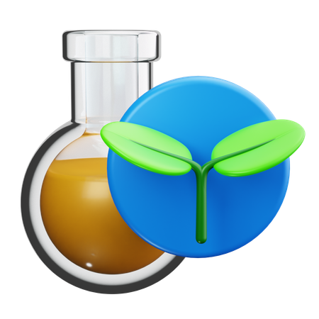 Eco Research  3D Icon