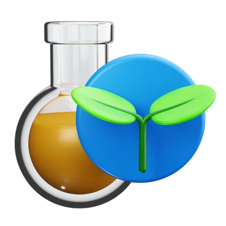 Eco Research  3D Icon