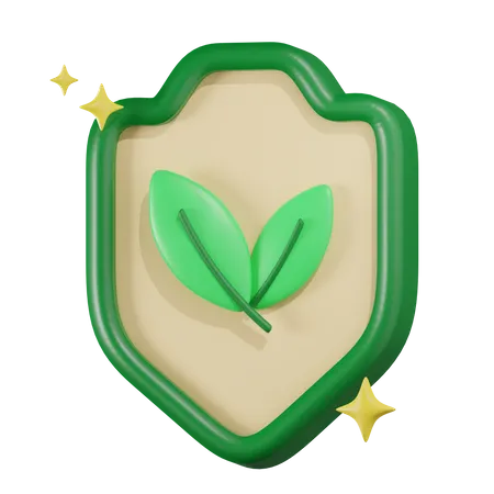 Eco Shield  3D Icon