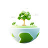 eco system emoji 3d