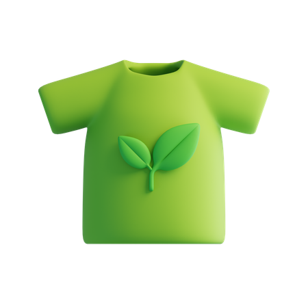 Eco T Shirt  3D Icon