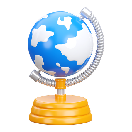 Globe scolaire  3D Icon