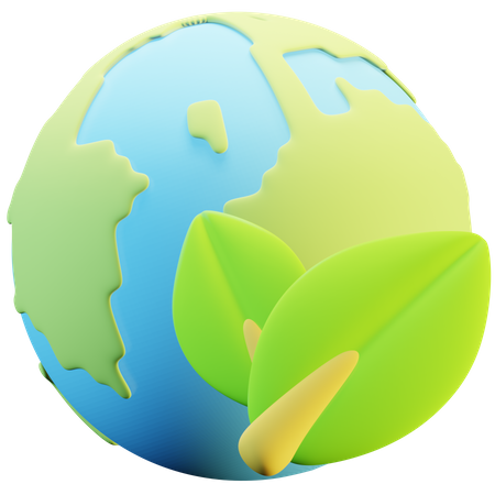 Ecología  3D Icon