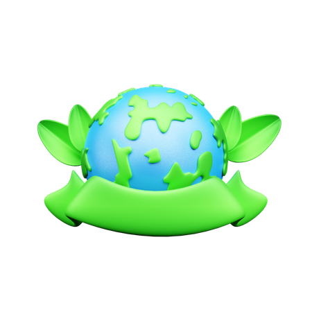 Ecologia global  3D Icon