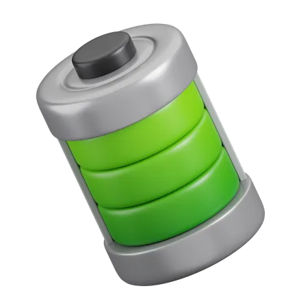 Ecological Battery  3D Icon
