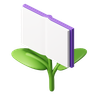 3d green book logo