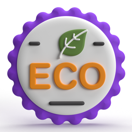 Ecológico  3D Icon