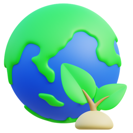 Écologie  3D Icon