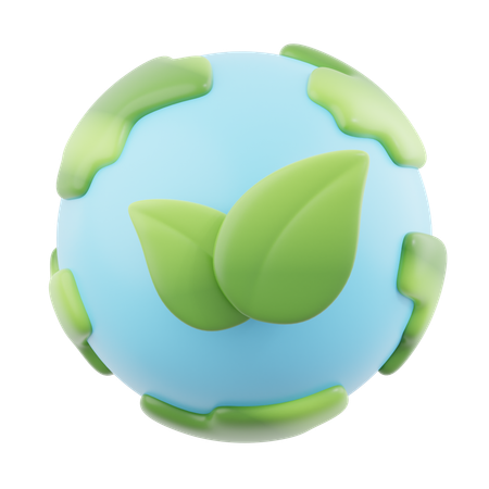 Écologie  3D Icon