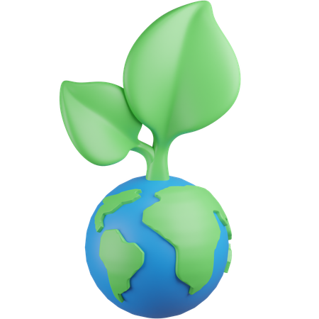 Écologie  3D Icon