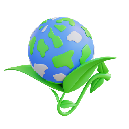Écologie  3D Icon