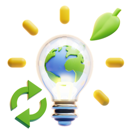 Écologie  3D Icon