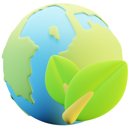 Écologie  3D Icon