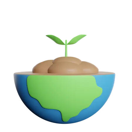 Écologie  3D Icon