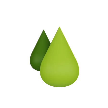 Eau écologique  3D Icon