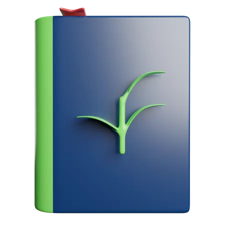 Livre d'écologie  3D Icon